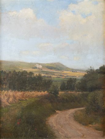 AUMONIER JAMES<BR>1832-1911<BR>"Paesaggio"