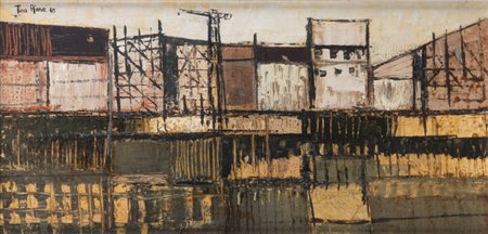 TINO AIME<BR>Cuneo 1931 - 2017 Gravere<BR>"Periferia" 65