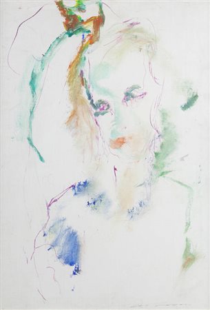 ERNESTO TRECCANI<BR>Milano 1920 - 2009<BR>"Volto"