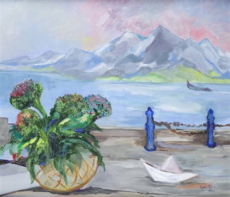 LAURA RICCIO<BR>Roma 1943<BR>"Ricordo delle Appuane"