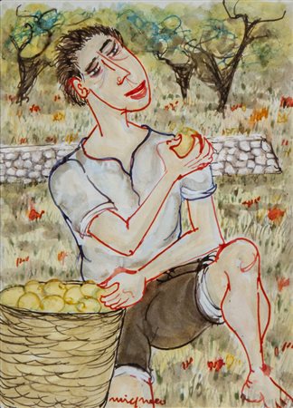 GIUSEPPE MIGNECO (1908-1997) <br>Senza titolo 