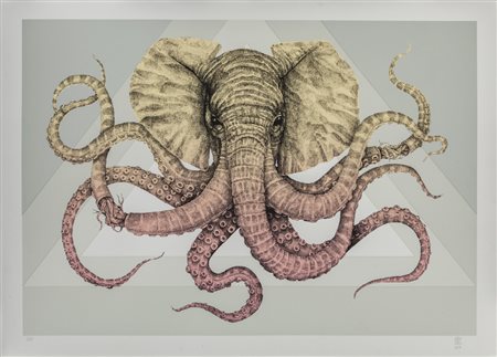 ALEXIS DIAZ (1987-) <br>Octophant 