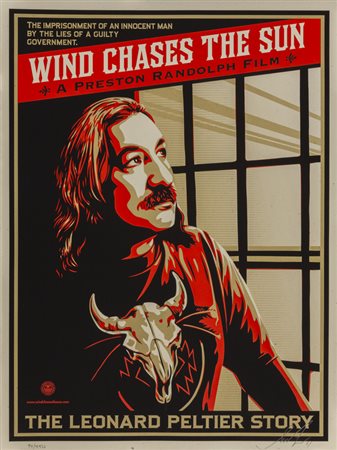 FAIREY SHEPARD (1970-) <br>Wind chases the sun 