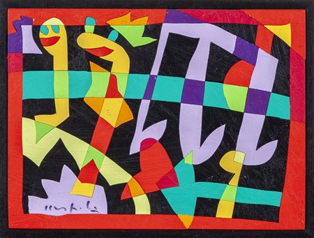 UGO NESPOLO (1941-) <br>Funny notes<br>acrilici 