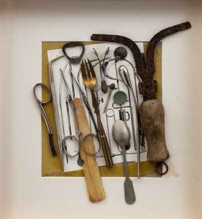 DANIEL SPOERRI (1930-) <br>Senza titolo 