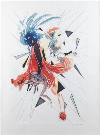 UMBERTO MASTROIANNI<BR>Fontana Liri (FR) 1910 - 1998 Marino (Roma)<BR>"Senza titolo"