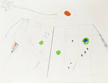 GASTONE NOVELLI<BR>A 1925 - 1968 Milano<BR>"Senza titolo"