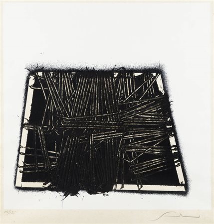 EMILIO SCANAVINO<BR>Genova 1922 - 1986 Milano<BR>"Senza titolo"