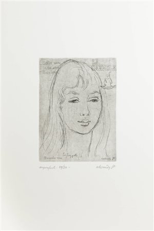 LORENZO ALESSANDRI<BR>Torino 1927 - 2000<BR>"La Gazzella" 19/03/55