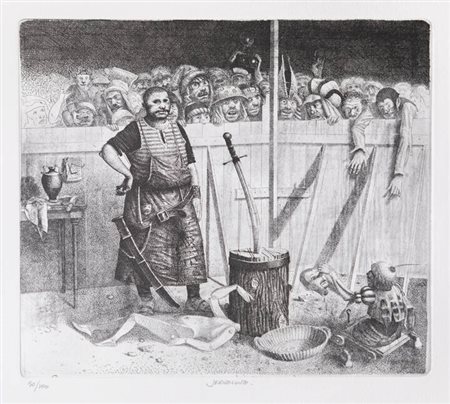 WALTER JERVOLINO<BR>Bondeno 1944 - 2012 San Mauro Torinese<BR>"Morte di Pinocchio"