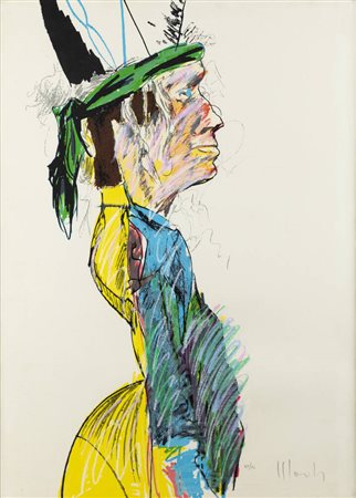 ALDO MONDINO<BR>Torino 1938 - 2005<BR>"Indiano"