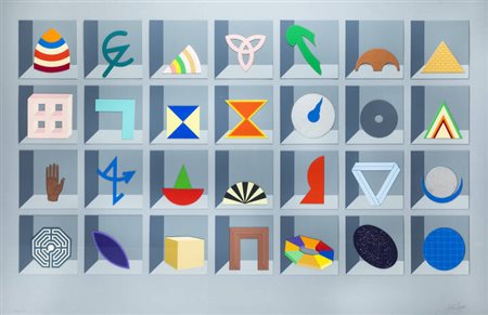 LUCIO DEL PEZZO<BR>Napoli 1933<BR>"Senza titolo"