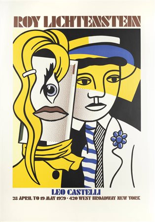 ROY LICHTENSTEIN<BR>New York 1923 – 1997<BR>"Locandina"