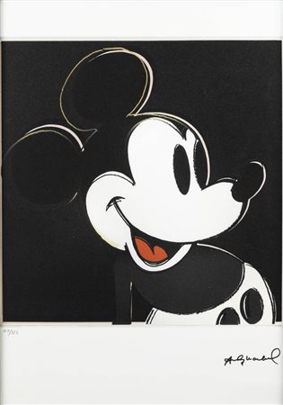 ANDY WARHOL<BR>Pittsburgh (USA) 1927 - 1987 New York<BR>"Mickey mouse"
