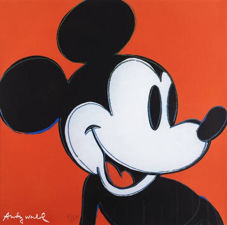ANDY WARHOL<BR>Pittsburgh (USA) 1927 - 1987 New York<BR>"Mickey mouse"