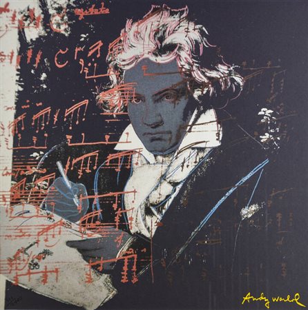 ANDY WARHOL<BR>Pittsburgh (USA) 1927 - 1987 New York<BR>"Beethoven"