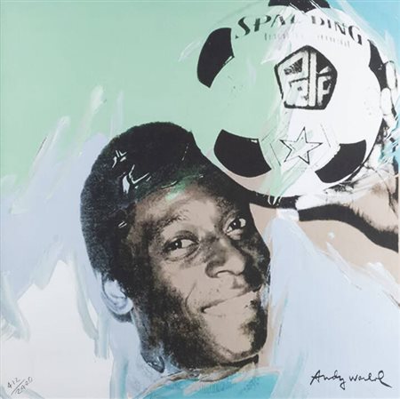 ANDY WARHOL<BR>Pittsburgh (USA) 1927 - 1987 New York<BR>"Pelè"