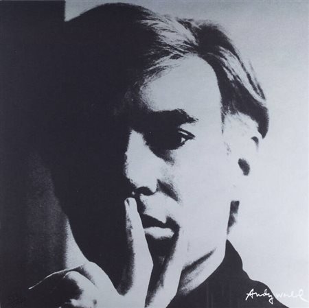 ANDY WARHOL<BR>Pittsburgh (USA) 1927 - 1987 New York<BR>"Andy Warhol, Self-Portrait"