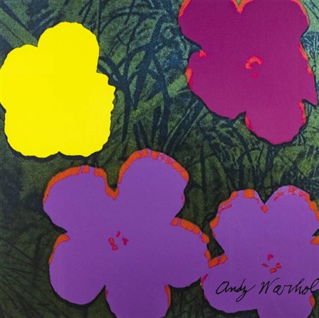 ANDY WARHOL<BR>Pittsburgh (USA) 1927 - 1987 New York<BR>"Flower"