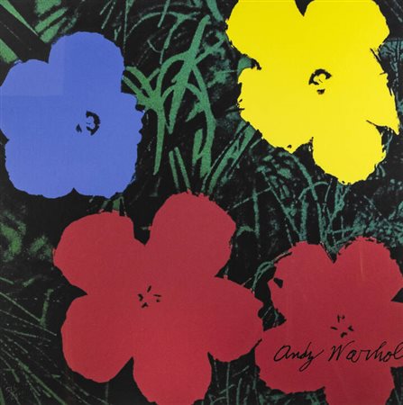 ANDY WARHOL<BR>Pittsburgh (USA) 1927 - 1987 New York<BR>"Flower"