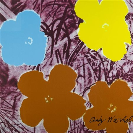 ANDY WARHOL<BR>Pittsburgh (USA) 1927 - 1987 New York<BR>"Flower"