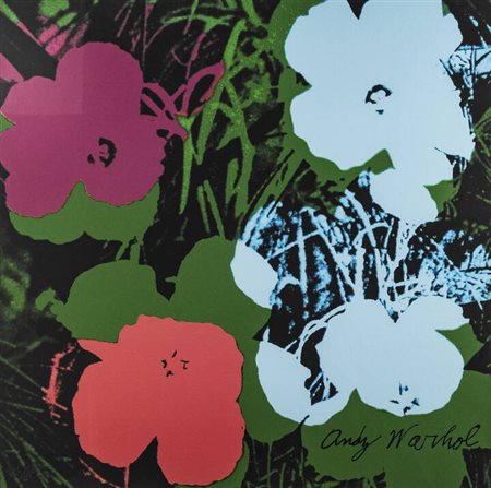 ANDY WARHOL<BR>Pittsburgh (USA) 1927 - 1987 New York<BR>"Flower"