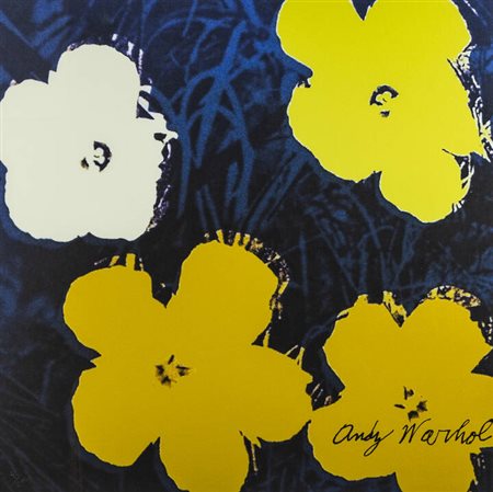 ANDY WARHOL<BR>Pittsburgh (USA) 1927 - 1987 New York<BR>"Flower"