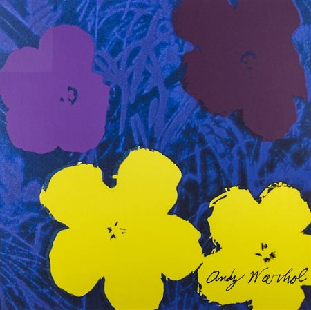 ANDY WARHOL<BR>Pittsburgh (USA) 1927 - 1987 New York<BR>"Flower"
