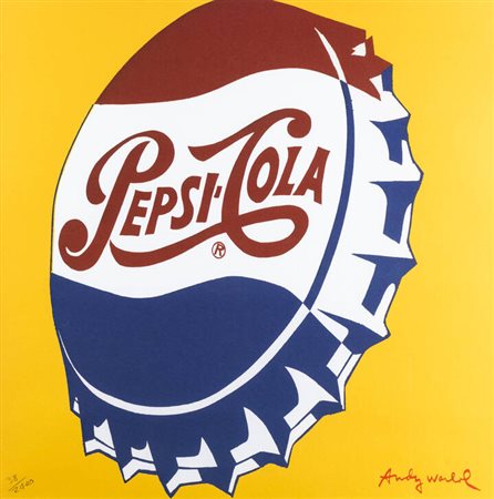 ANDY WARHOL<BR>Pittsburgh (USA) 1927 - 1987 New York<BR>"Pepsi"