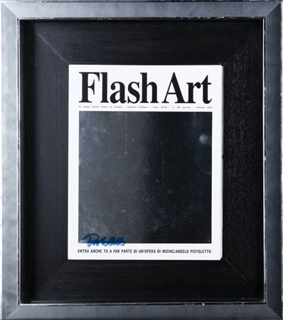MICHELANGELO PISTOLETTO<BR>Biella 1933<BR>"Flash Art"