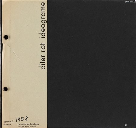 Dieter Roth (Hannover 1930-Basilea 1998)  - Ideograme, 1958