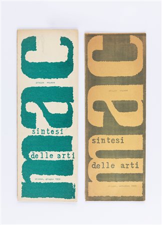 AA.VV. - MAC Sintesi delle Arti, Gruppo Espace, 1955 - 1956