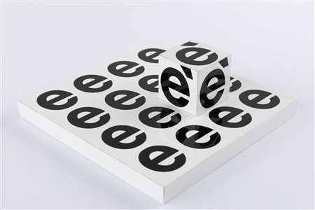 Arrigo Lora Totino (Torino 1928-Torino 2016)  - eè n°2 della serie Fonemi plastici, 1967