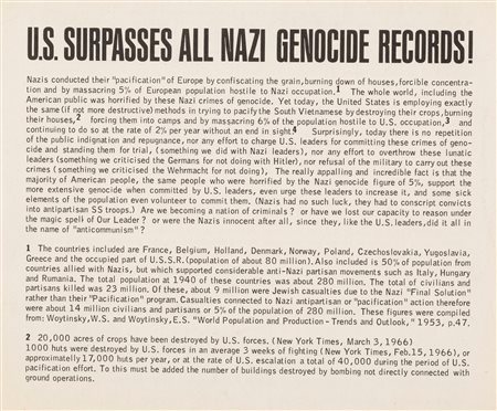 (rif.) Charlotte  Moorman, (rif.) George Mačiūnas (,)  - Lotto composto 02 manifesti