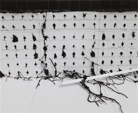 Ugo Mulas (1928-1973)  - Alik Cavaliere e Emilio Scanavino, "Omaggio all'America latina", 1971