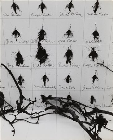 Ugo Mulas (1928-1973)  - Alik Cavaliere e Emilio Scanavino, "Omaggio all'America latina", 1971