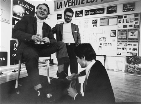 Enrico Cattaneo (1933-2019)  - Ben e Bertini dietro Becheroni