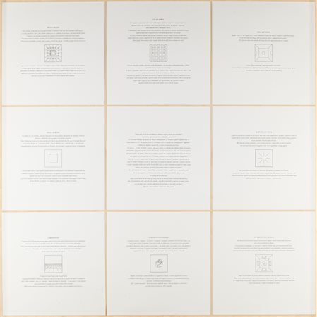 Giulio Paolini (Genova 1940)  - Le Chiavi del Museo - Vues d'Optique, 2004