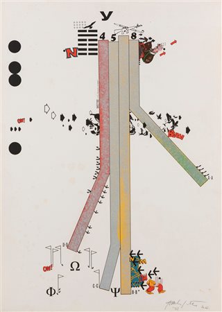 Gianni-Emilio Simonetti (Roma 1940)  - Senza titolo, 1973