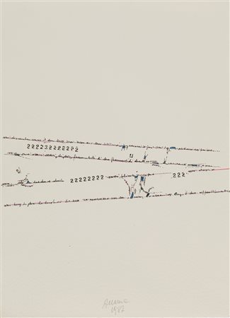 Vincenzo Accame (1932-1999)  - Senza titolo, 1987