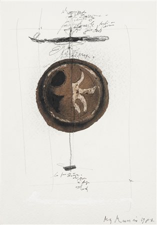 Magdalo Mussio (Volterra 1925-Civitanova Marche 2006)  - Senza titolo, 1987