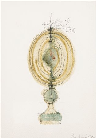 Magdalo Mussio (Volterra 1925-Civitanova Marche 2006)  - Senza titolo, 1987