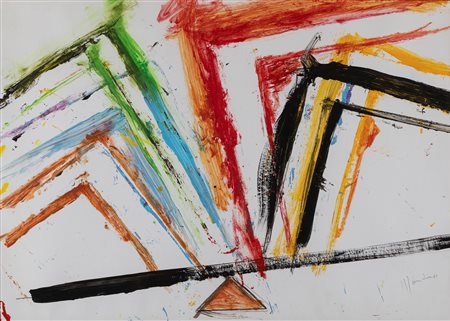 Aldo Mondino (Torino 1938-Torino 2005)  - Senza titolo  