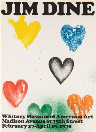 (rif.) Jim Dine - Jim Dine, New York, Whitney Museum of American Art, 1970 