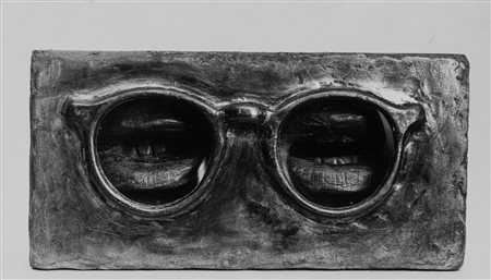 Rudy Burckhardt (Basilea 1914-Searsmont, Maine 1999)  - Jasper Johns, The Critic Sees, 1961