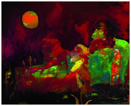 ROBERT CARROLL Painesville (Stati Uniti) 1934 Darwin Among The Bulrush’s On...