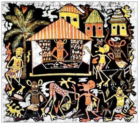 GEORGE LILANGA Kikwetu (Tanzania) 1934 – Dar es Salaam (Tanzania) 2005 Senza...