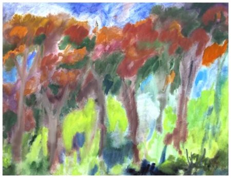 ADRIANA PINCHERLE Roma 1909 – Firenze 1996 Senza titolo Acquerelli su carta...