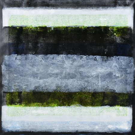 Dalila Crotti MARK 5 acrilico su tela, cm 66x66 sul retro: firma, titolo,...