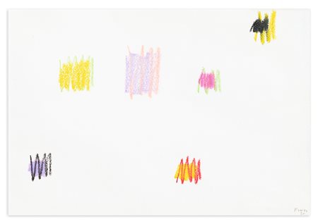 ENNIO FINZI (1931) - Senza Titolo, 1980